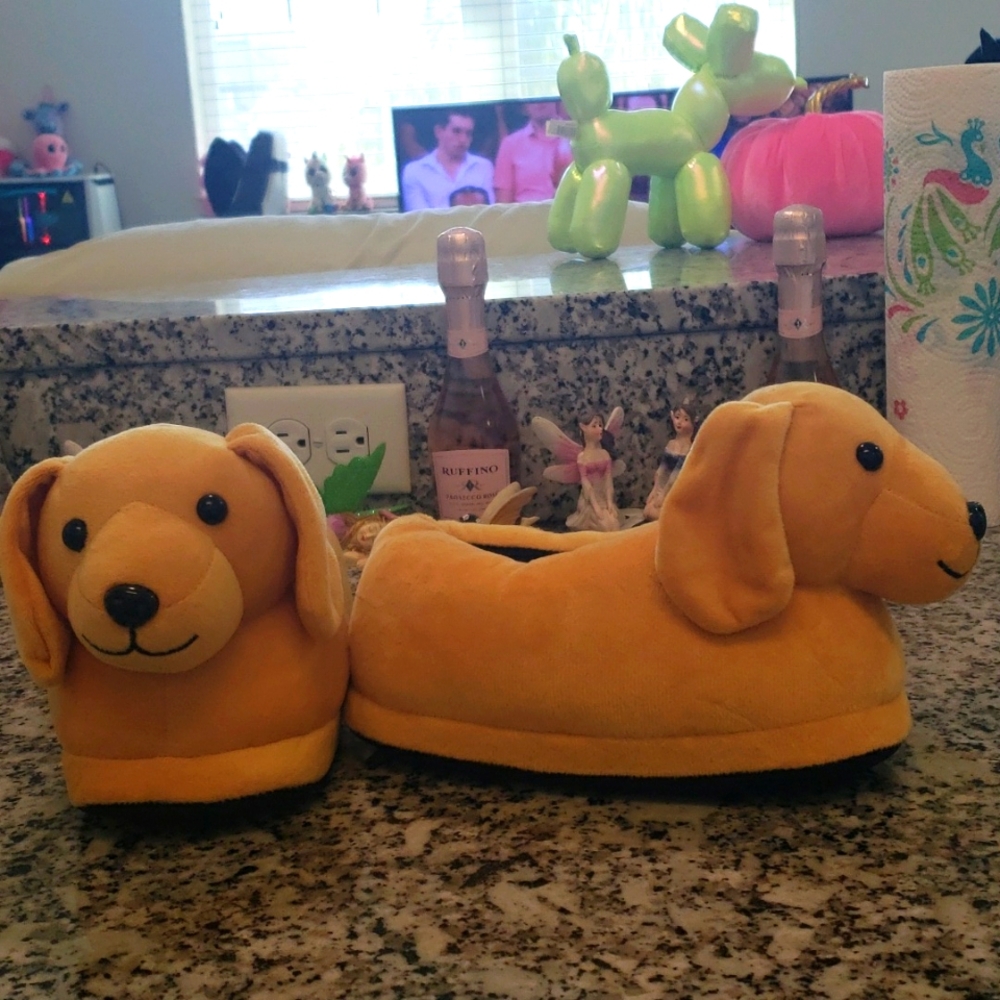 Dolls Kill small size puppy 🐶 slippers